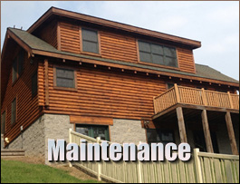  Willoughby, Ohio Log Home Maintenance