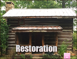 Historic Log Cabin Restoration  Willoughby, Ohio